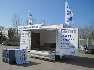 Towmaster Exhibition Trailer For Rent