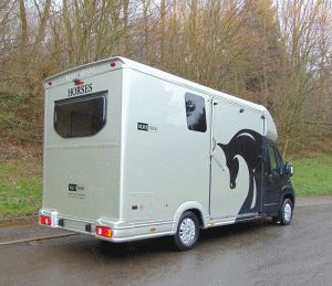 Equi-Trek Equinox Horsebox Rear