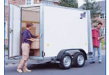 BV105 Box Van Hire Trailers