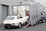 Enclosed car trailer 