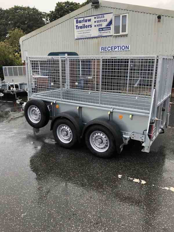 Ifor Williams Trailers Ifor Williams GD84 M 165R13 WH, RAMP with MESH ...