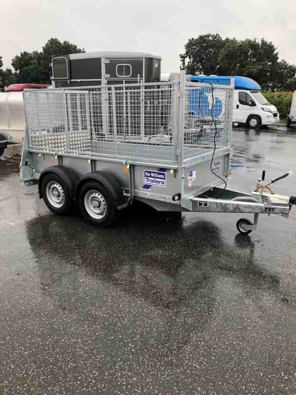 Ifor Williams Trailers Ifor Williams GD84 M 165R13 WH, RAMP with MESH ...