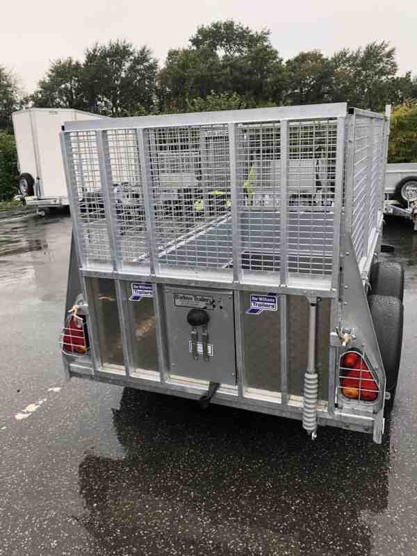 Ifor Williams Trailers Ifor Williams GD84 M 165R13 WH, RAMP with MESH ...