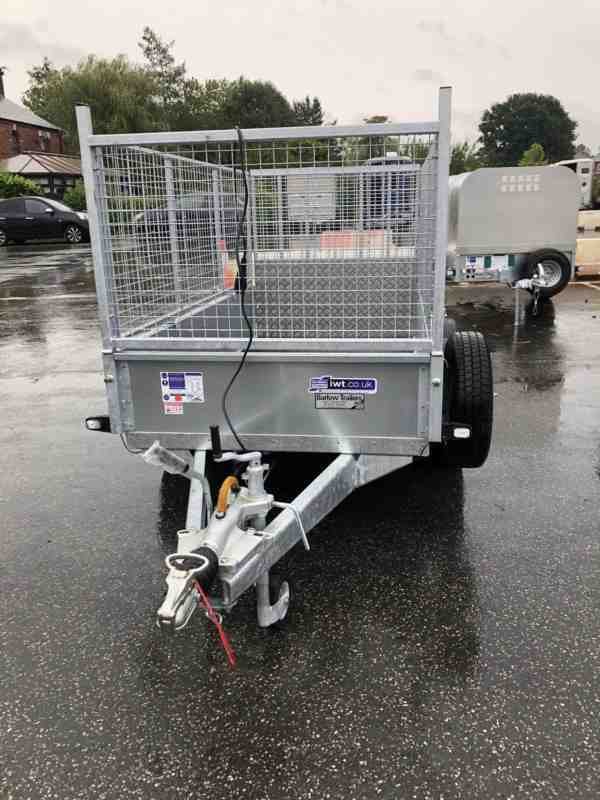 Ifor Williams Trailers Ifor Williams GD84 M 165R13 WH, RAMP with MESH ...