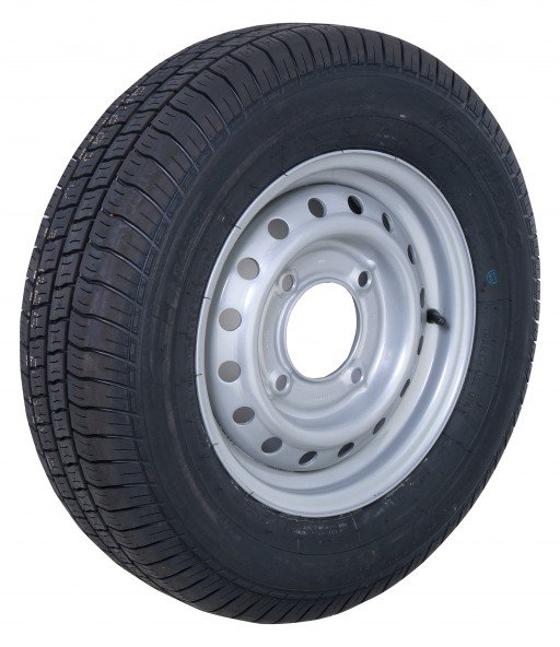 13" Wheel & Tyre for Ifor Williams 2700kg Twin Axle Box Van Trailers 165 R13 