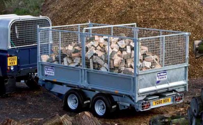 Ifor Williams TT3017 tipping trailer for hire